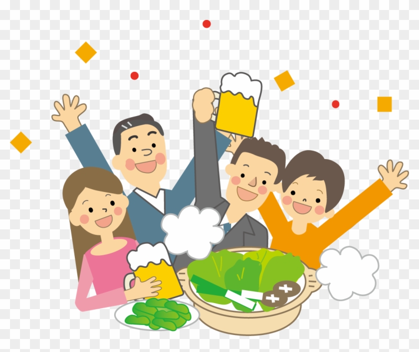 印刷用 ダウンロード - 親睦 会 イラスト フリー #651059