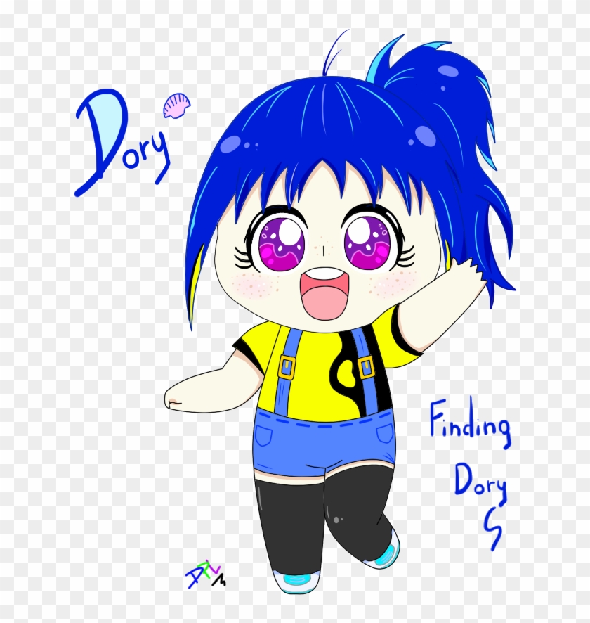 Dory Gijinka By Digitalpokelau - Cartoon #651086