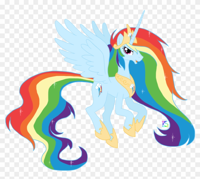 My Little Pony Friendship Is Magic Rainbow Dash Dress - Mlp Rainbow Dash Alicorn #651893