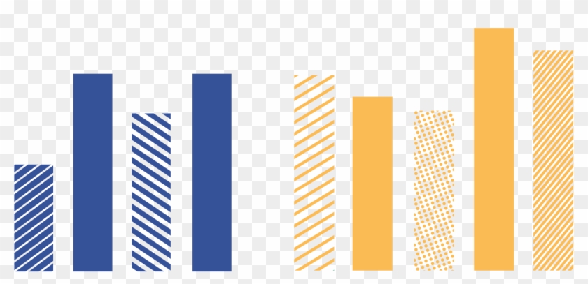 Bar Graphs Are Always Shown In One Color - Textured Bar Graphs #652027