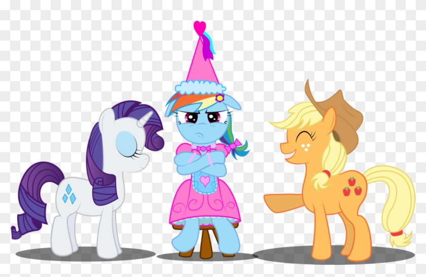 Nice Dress Rainbow Dash By M0rshu64-d8ov - Cartoon #652032