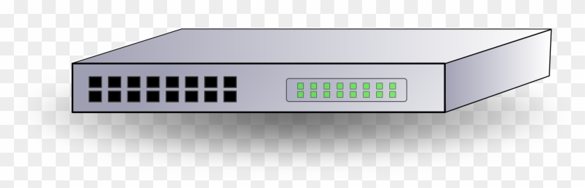 Network Switch Clipart Clipground - Switch 4 Ports Icon #652541