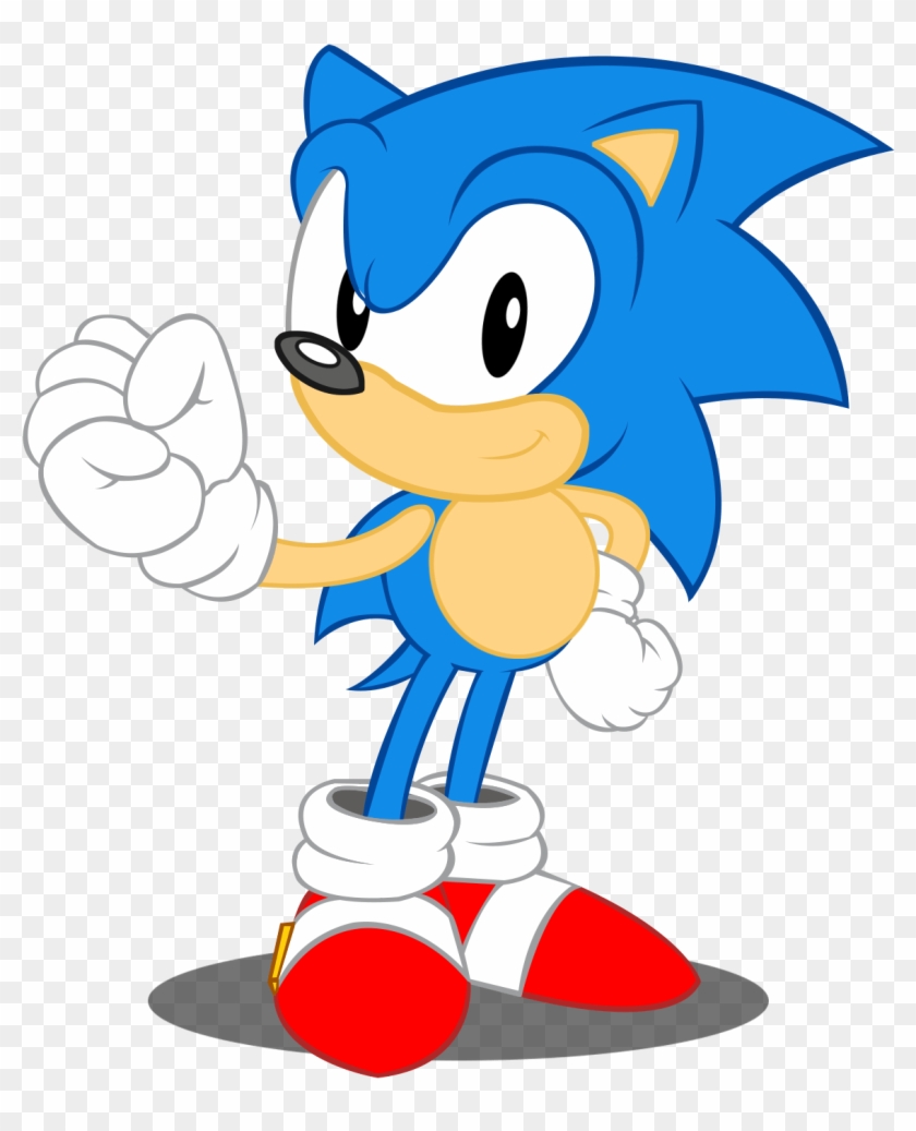 Classic Sonic In Mlp Style By Trungtranhaitrung - Sonic Mania Pixel Art #652828