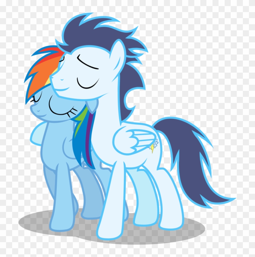 Soarindash By Anarchemitis Soarindash By Anarchemitis - Mlp Rainbow And Soarin #652842