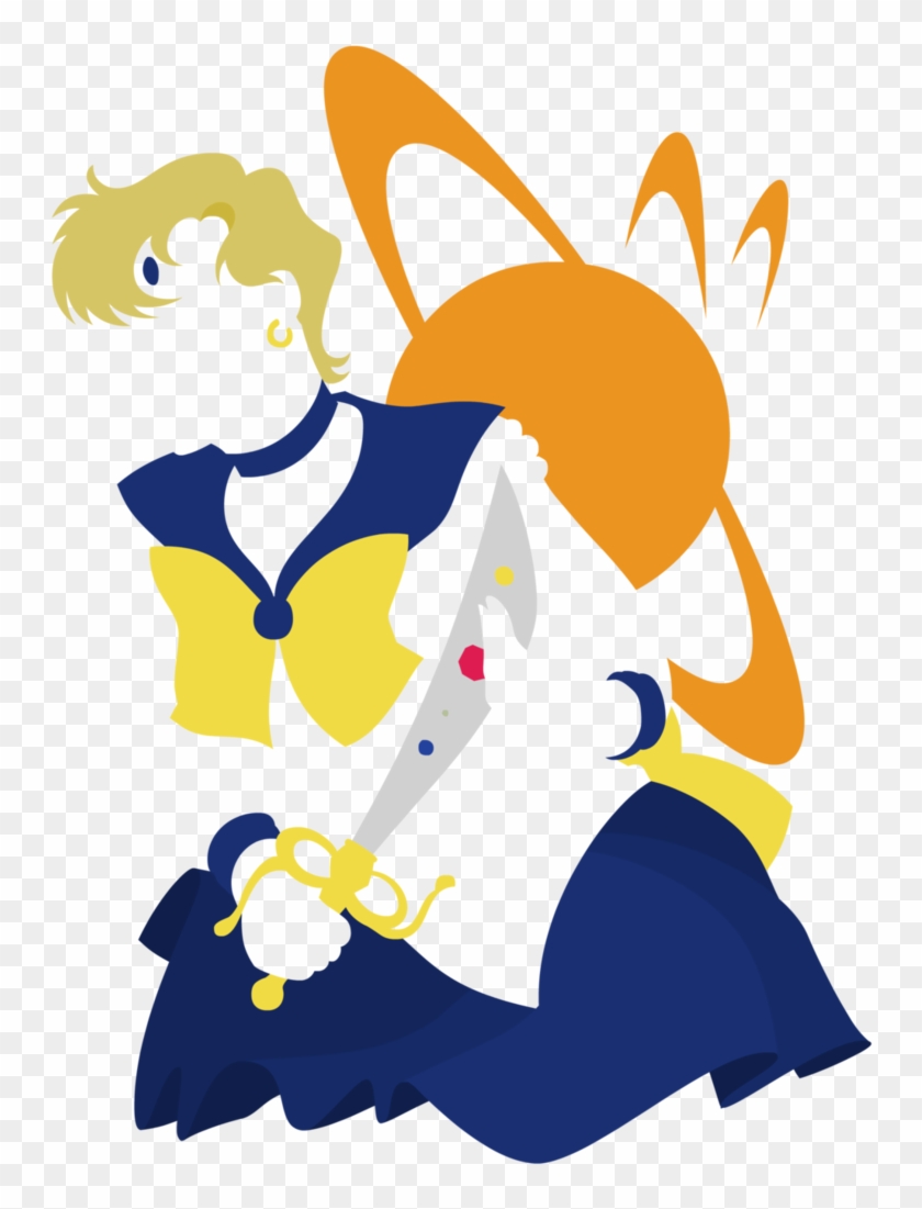 Uranus Minimalist By Empty-brooke On Deviantart - Sailor Saturn #653424