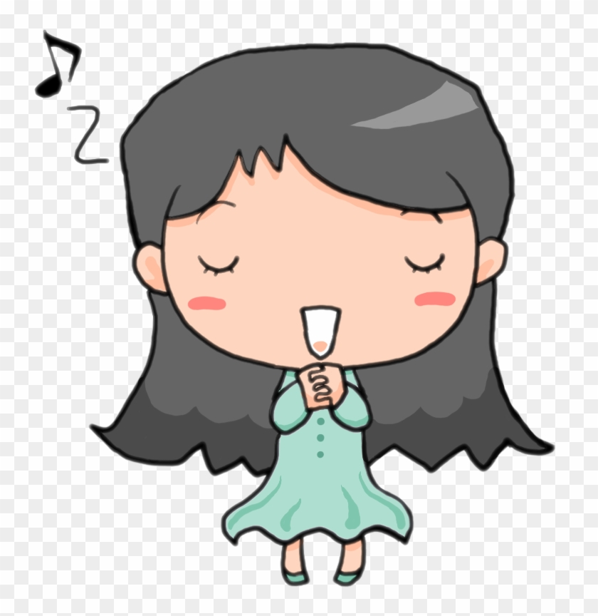 歌イラスト - 歌 を 歌う イラスト 無料 #653568