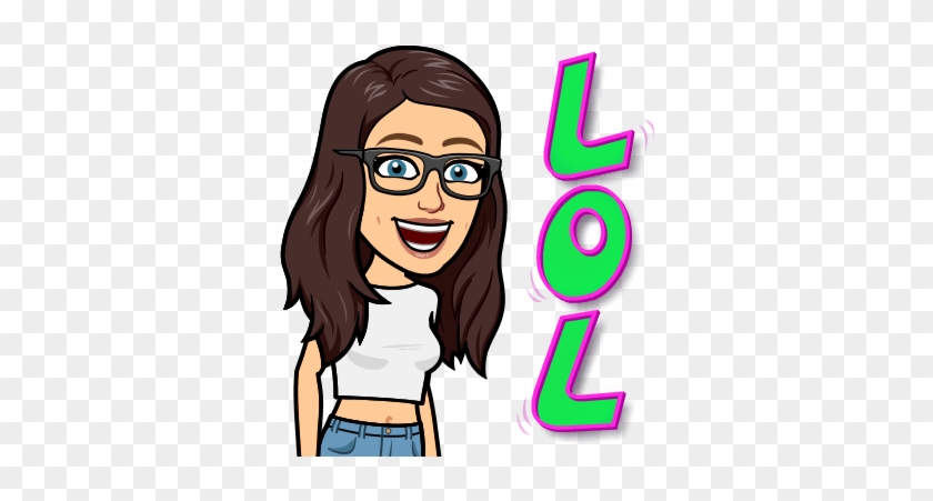 My Bitmoji Gives Me Anxiety Feature - Bitmoji With Brown Hair And Glasses #653741