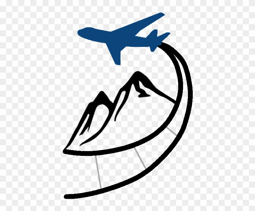 What A Breathtaking View Stepping To The Edge Of The - Mountain Clip Art Free #653754
