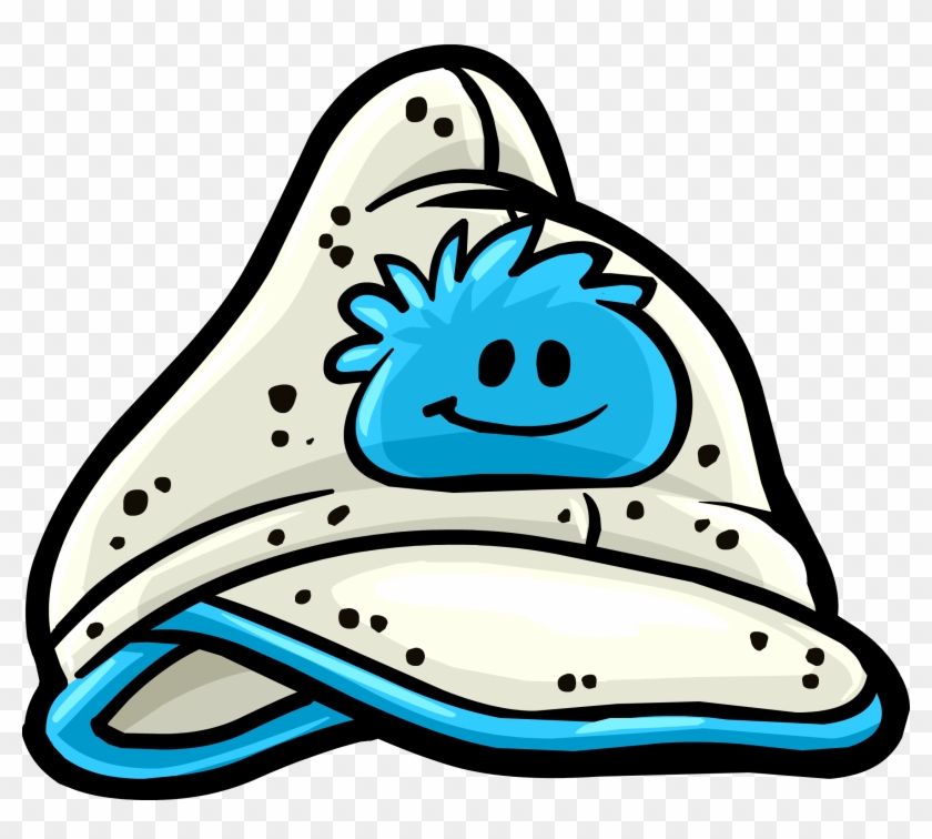 Blue Puffle Hat - Club Penguin Puffle Cap #654131