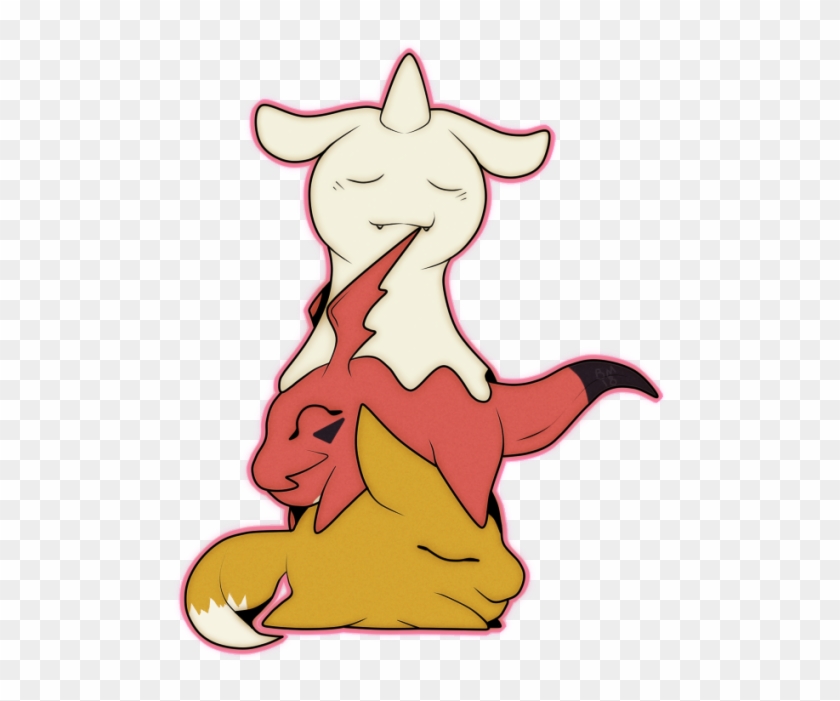 ““nap Time For The Cutest Trio - Cartoon #654234