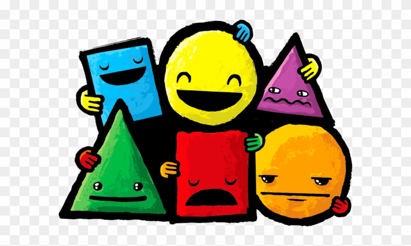 Helping Hands™ And All Shapes™ Are New Series Of Artwork - All Shapes With The Help Of Cartoons #654422