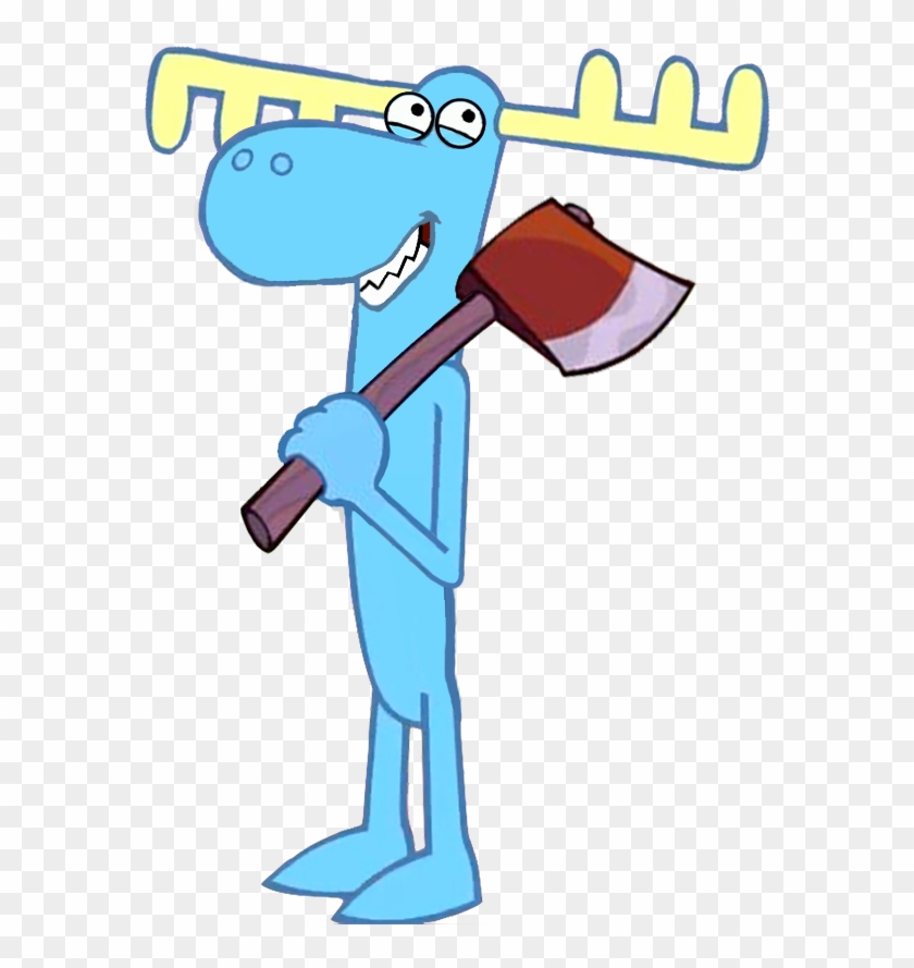 Happy Tree Friends Lumpy The Moose With An Axe - Lumpy #654427