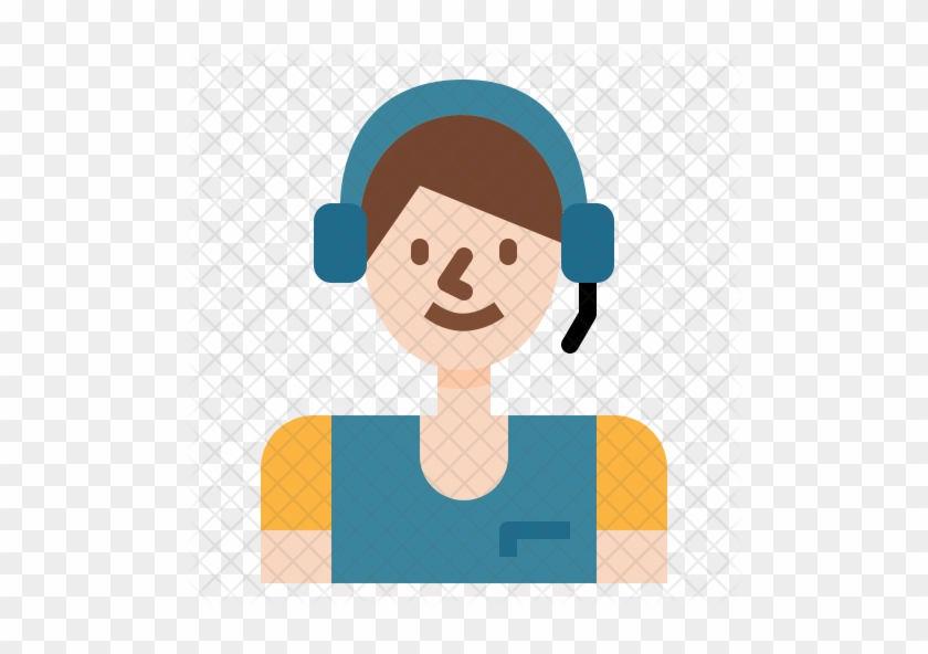 Call Center Icon - Illustration #654816