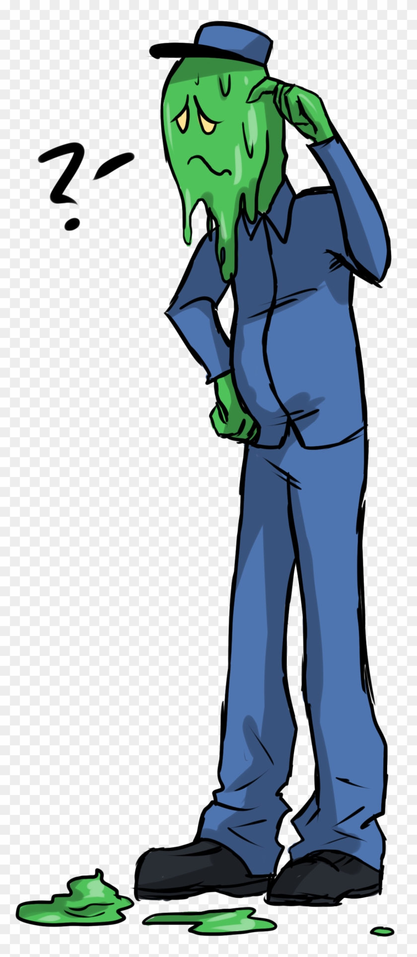 Poor Janitor Has No Idea Where All This Slime Is Coming - Undertale Mtt Resort Janitor #655803