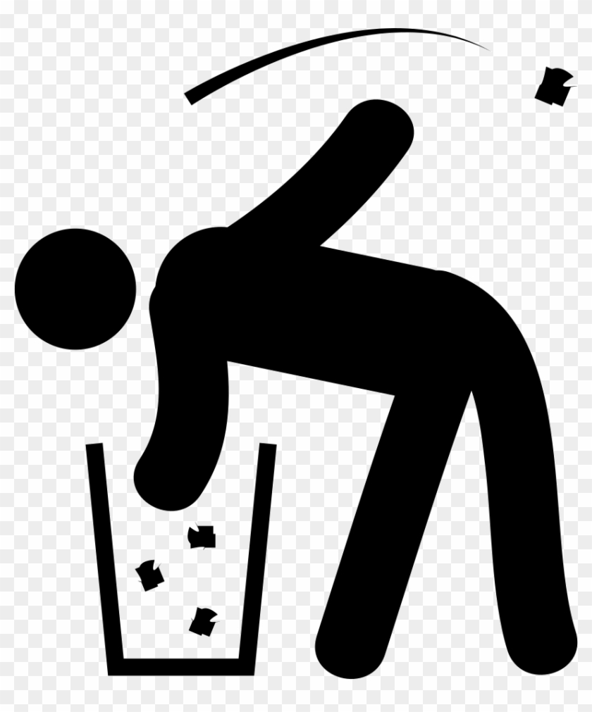 Man Looking Through The Garbage Container Comments - Basura Icono Png #657111