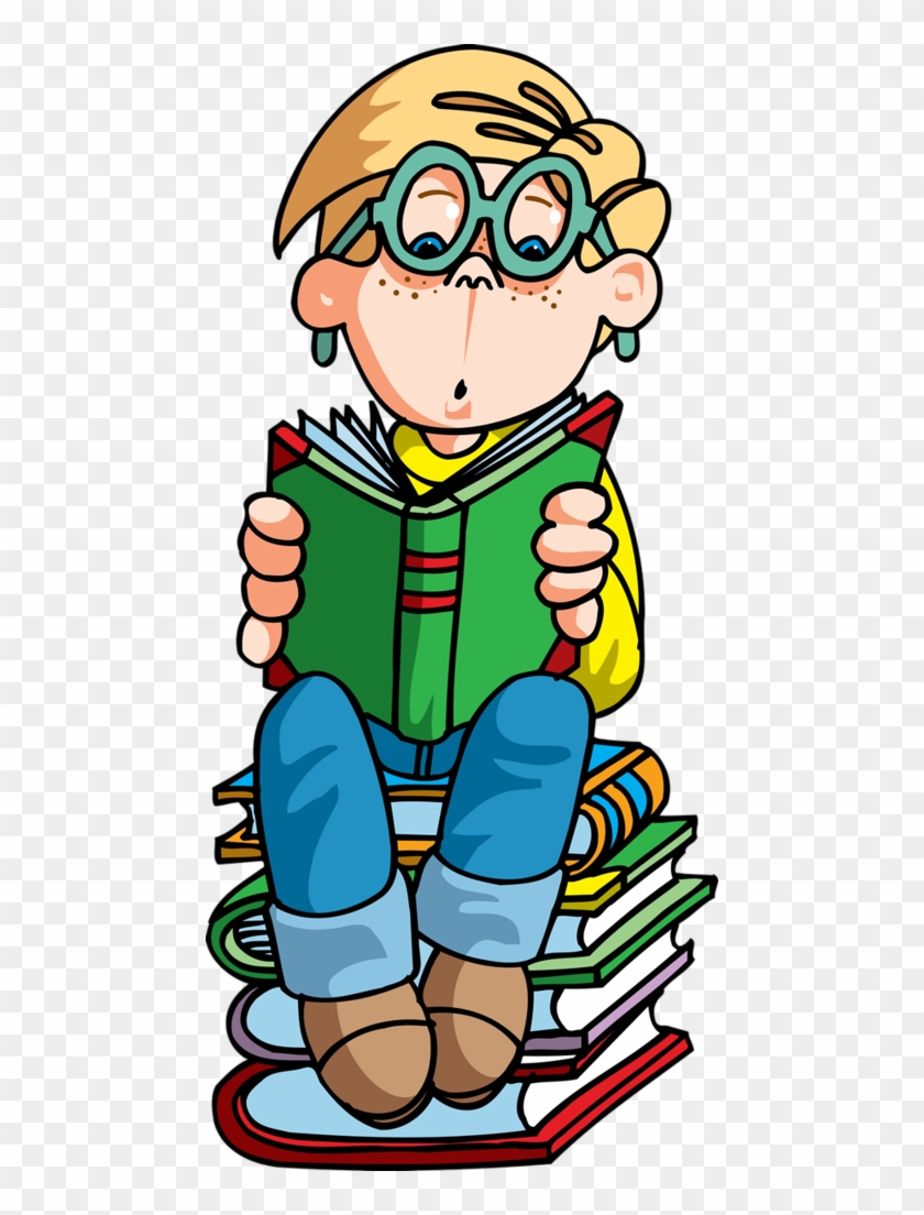 Great Clip Art For Back To School - Clipart Boy With Books #658075