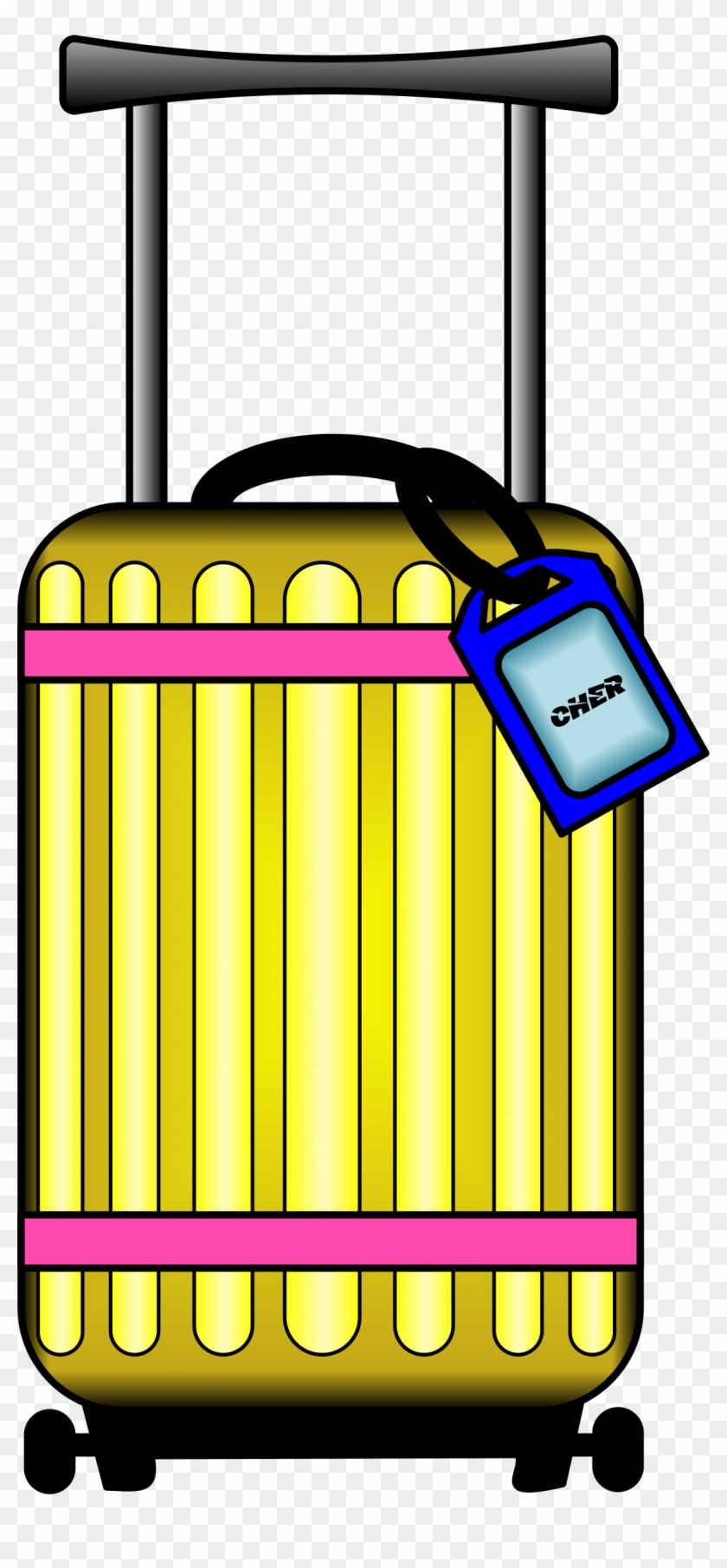 Travel Bagsclip Artbag - Maleta Clipart #658228