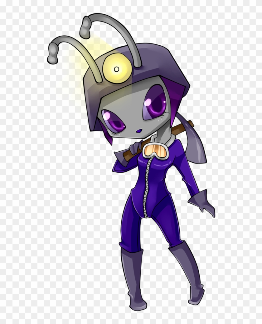 Miner Ant Girl By Bubblyblu - Cartoon #658499