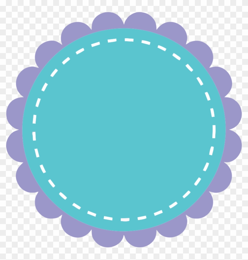 Frames Scalloped Grátis - กรอบ ข้อความ Png #658595