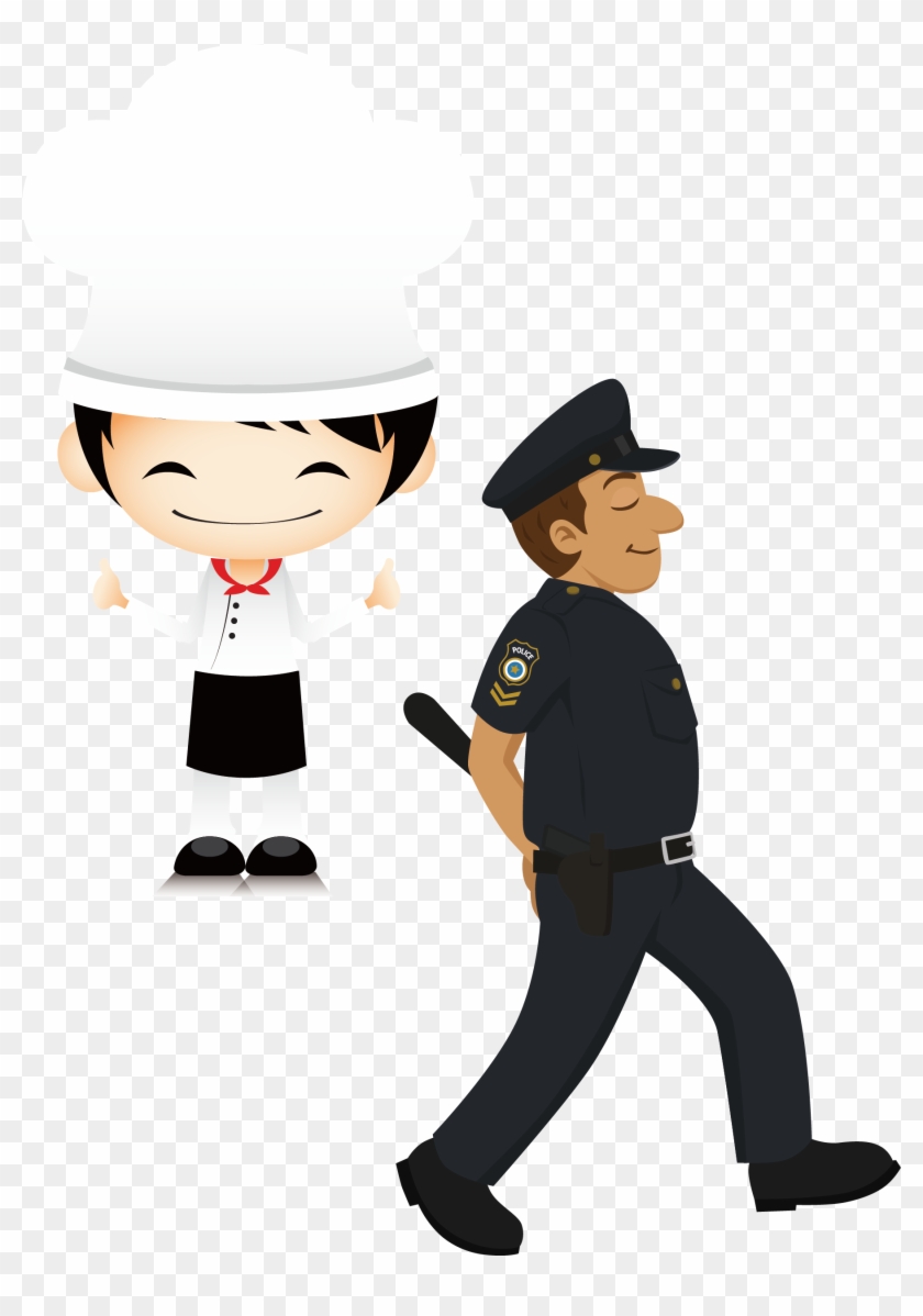 Police Officer Cartoon - Police Officer Cartoon #658676