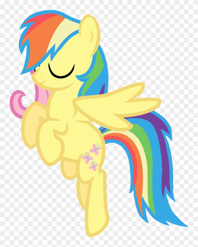 Mspaint Vector By Sjart117 - Mlp Fluttershy Base Ms Paint #659165