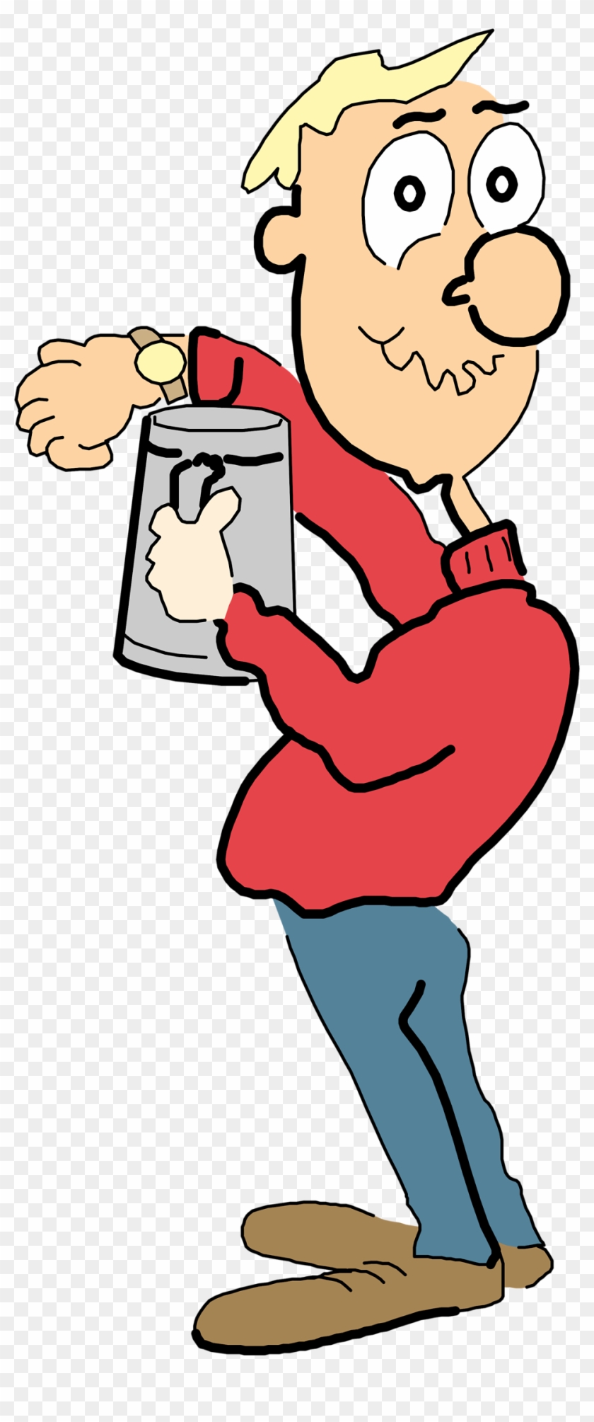 Drunk Cartoon Clip Art With Pictures Medium Size - Drunk Clipart Transparent #660019