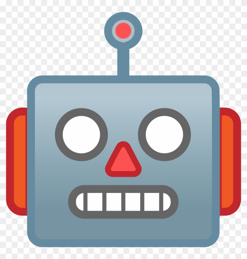 Open - Robot Face Cartoon #660211