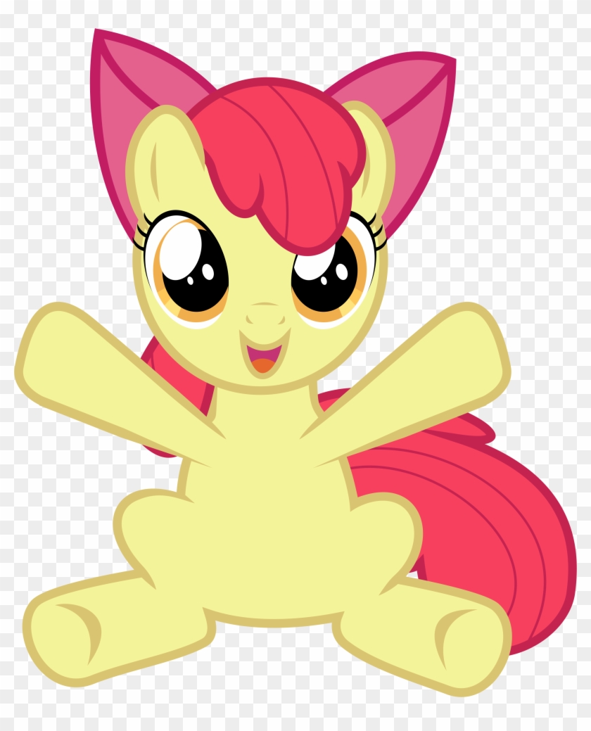 Applejack Rainbow Dash Apple Bloom Twilight Sparkle - Mlp Apple Bloom Hug #660541
