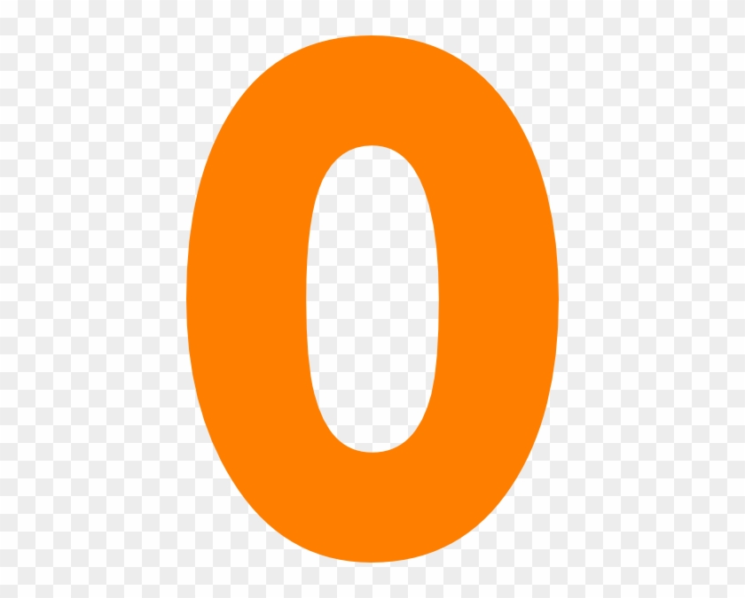 Clipart Of Zero Orange Clip Art At Clker Com Vector - New York Times App Icon #660986