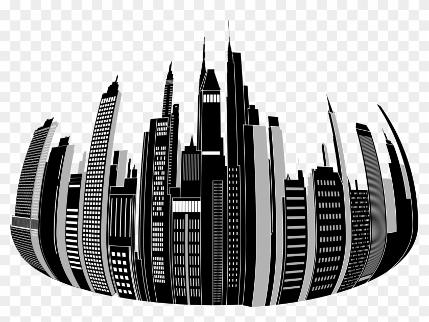 Big Image - Transparent City Skyline #661450