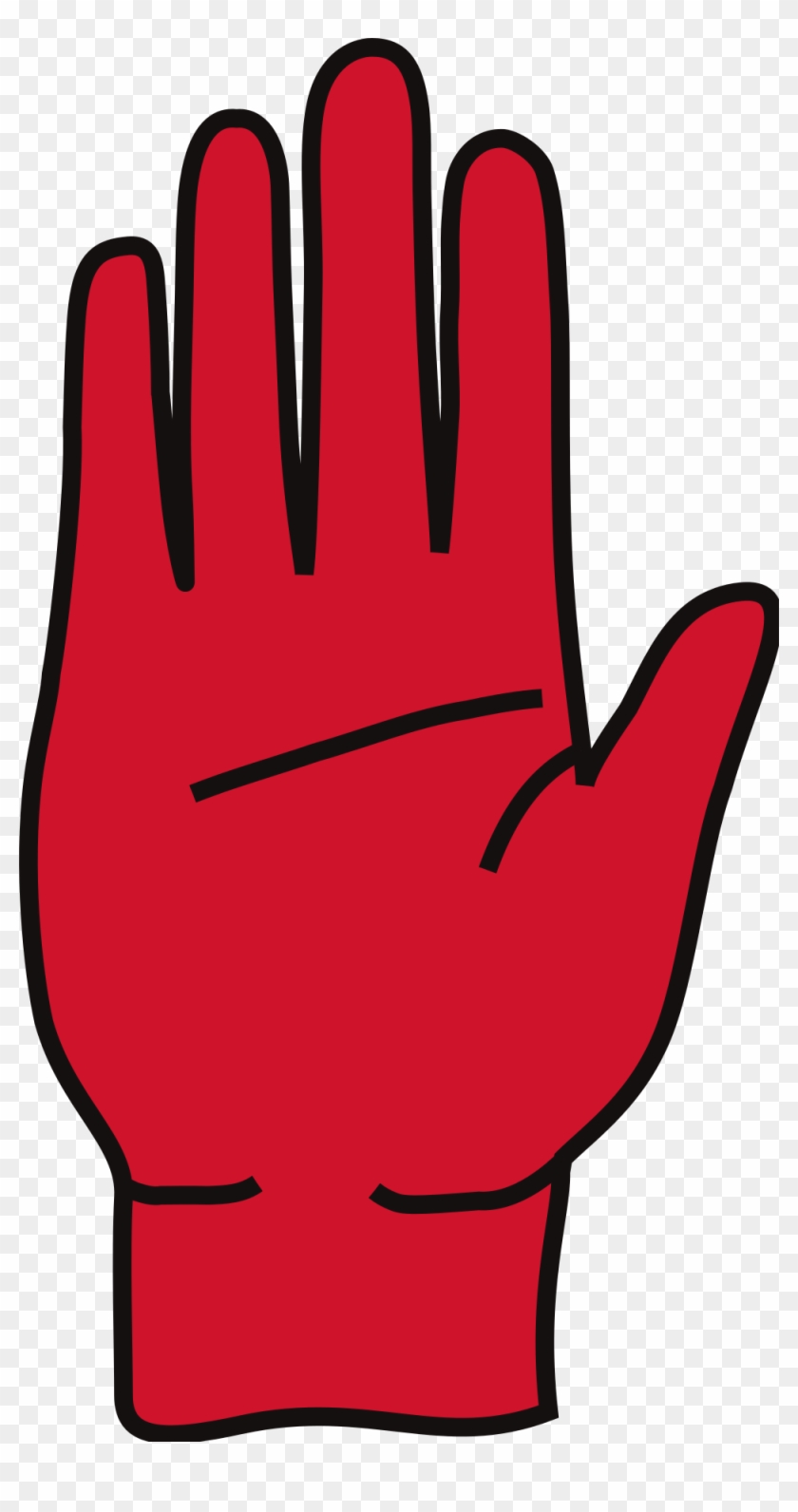 Hand Clipart Red - Red Hand Of Ulster #661901