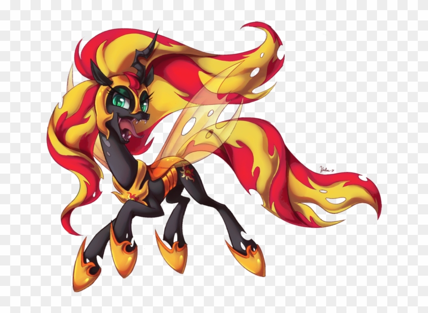 Sunset Shimmer Pony Applejack Mammal Vertebrate Horse - Mlp Nightmare Sunset Shimmer #662633