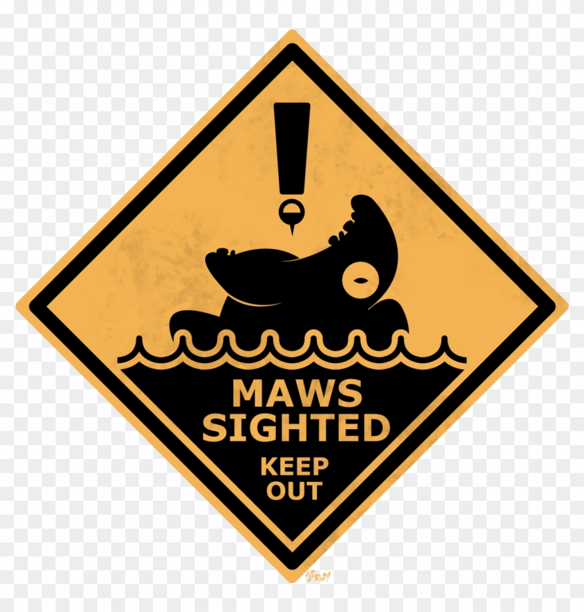 “if You See A Fishing Bobber Coming Your Way, Please - Traffic Sign #662694