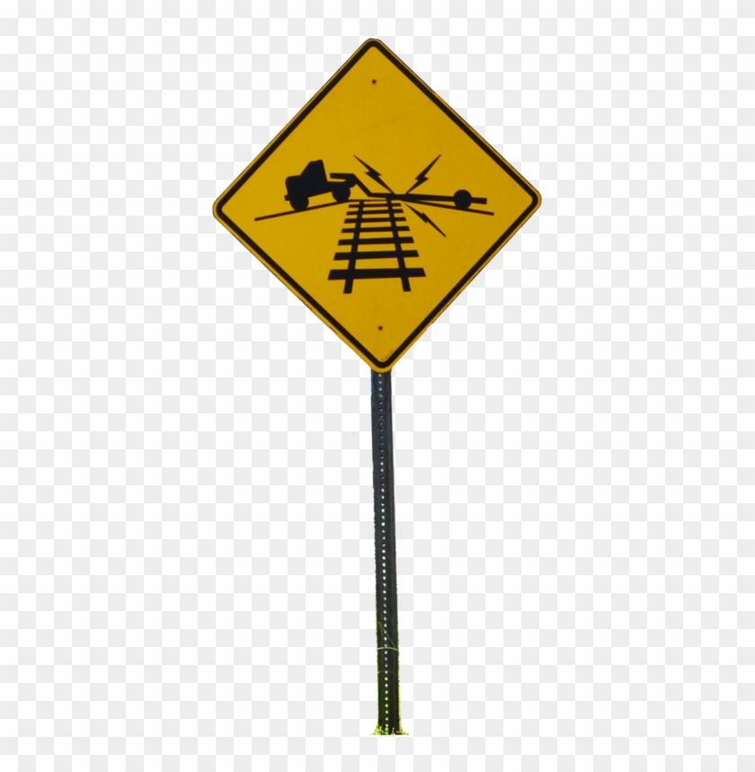 Low Ground Clearance Railroad Crossing Sign 0009 By - Traffic Sign #662700