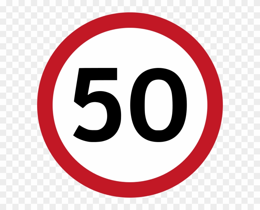 Philippines Road Sign R4-1 - 20 Mph Roundel #663141