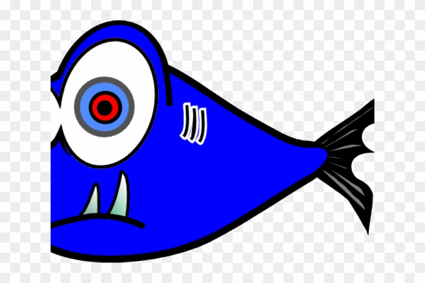 Blue Fish Cliparts - Blue Fish Cliparts #663356