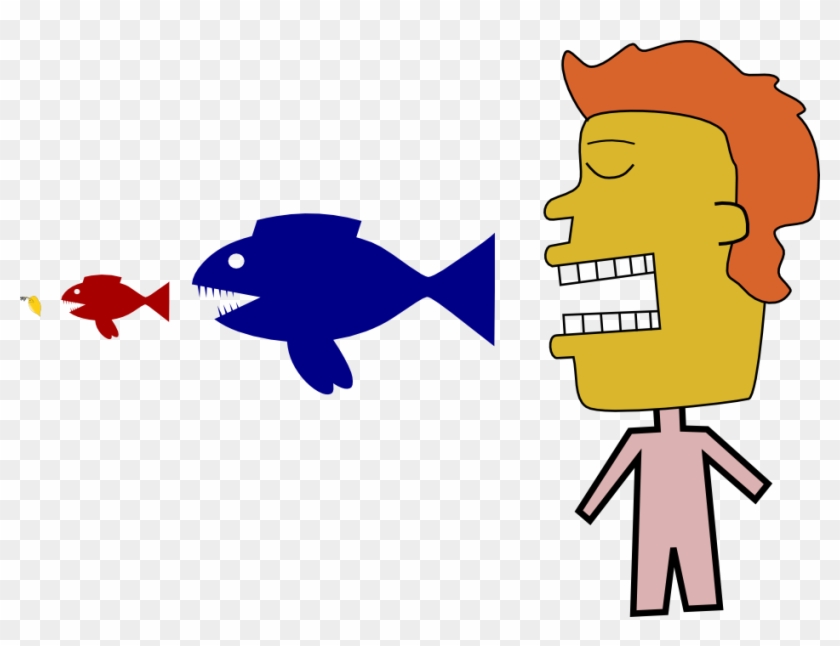 Food Animated Gif - Lakes And Ponds Food Chain #663892