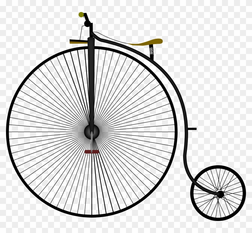 Bike Clipart Penny Farthing - Grand Bi #664246