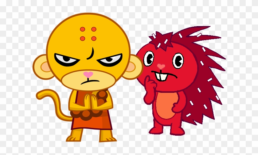 Buddhist Monkey/flaky - Happy Tree Friends Buddhist Monkey #664917