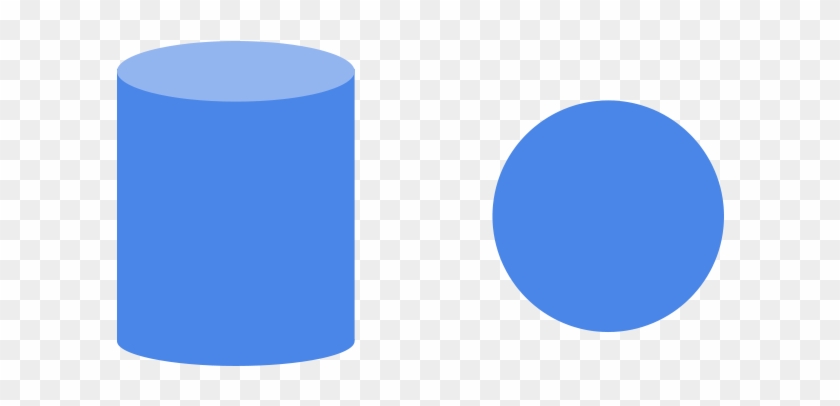 Geometry Same But Different Cylinder Vs Circle - Circle #664939