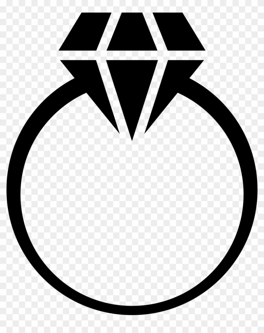 Diamond Ring Comments - Engagement Ring Silhouette #664978