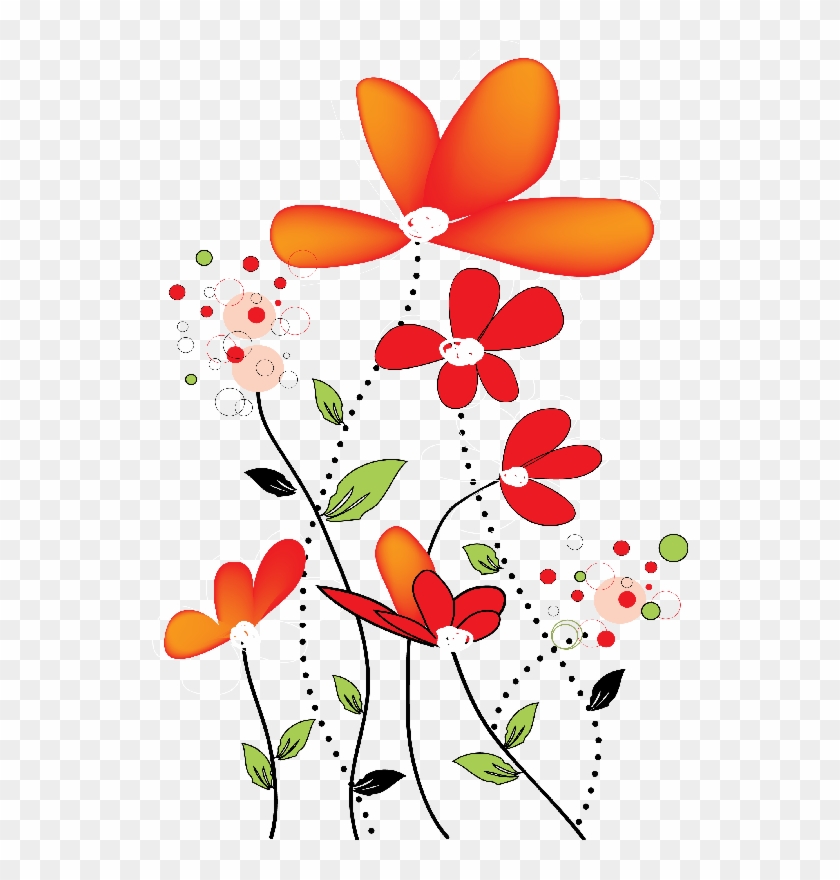 Flores Ilustraciones En Png Para Artesan A Y Dise Os - Flores Dibujo Png #665115