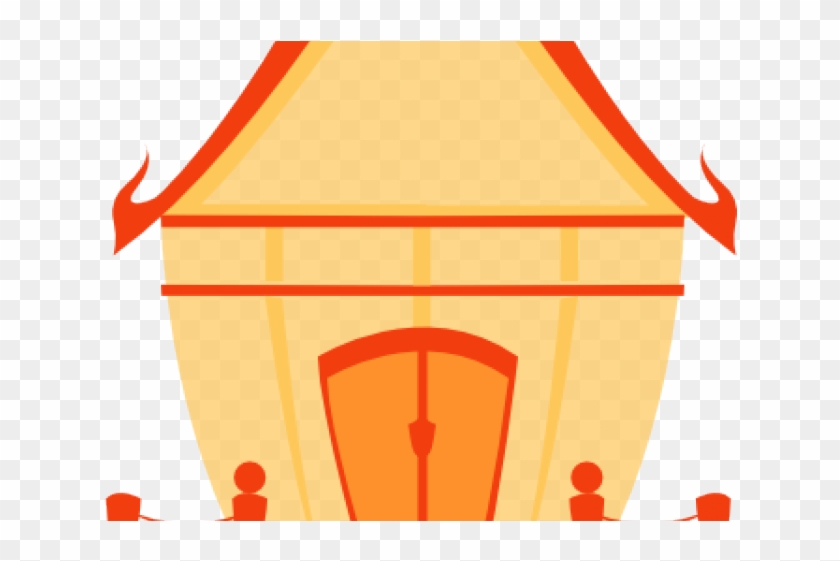 Roof Clipart Thai - House #665868