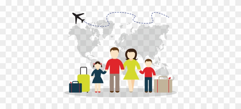 Migration Clipart Social Service - World Map #665887