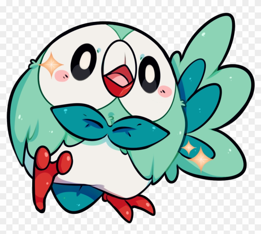 Avoir Des Pokémon Shineys - Pokemon Shiny Rowlet #666719