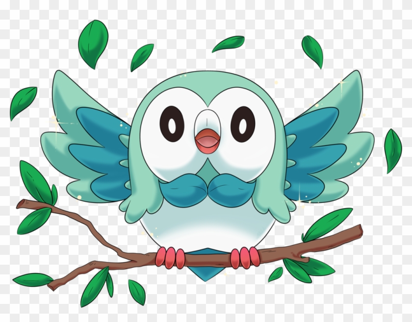 Pkmn Shiny Luck Shiny Rowlet By Xgglitch Dbikmhp - Shiny Rowlet Cute #666742