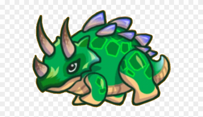 Triceratops Clipart Transparent - Cartoon #666821