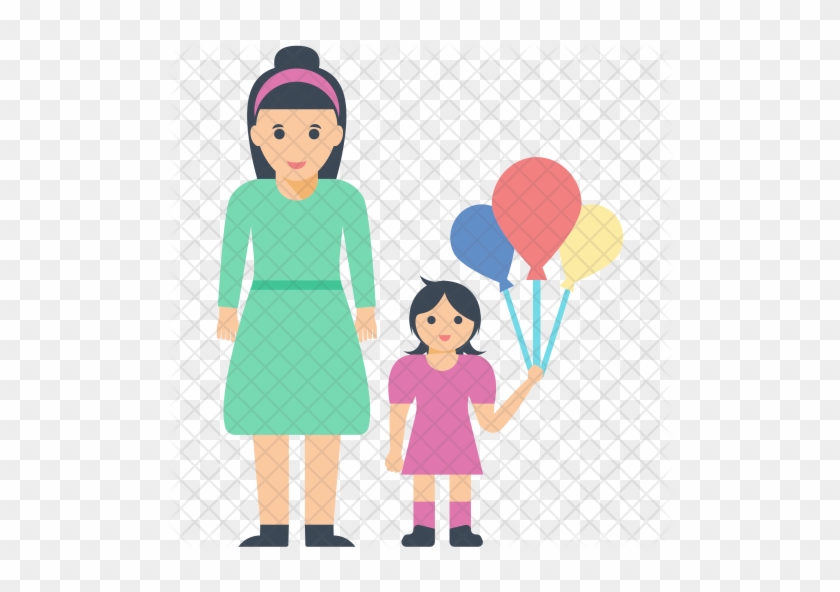 Single Parent Icon - Daughter #666924