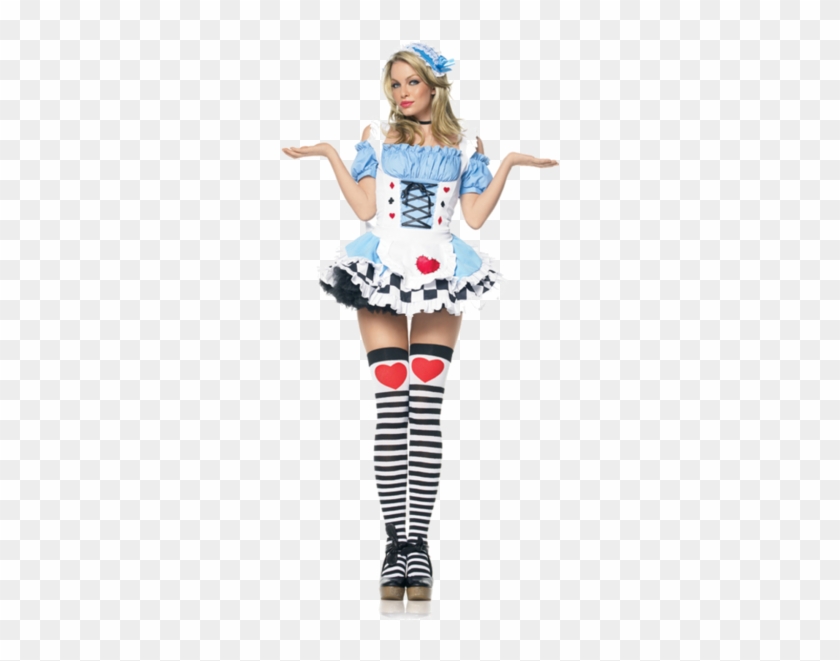Leg Avenue Miss Wonderland Costume - Sexy Alice In Wonderland Costume #666946