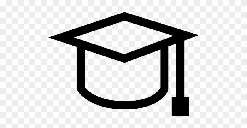 Dr Cap - Graduation Cap Outline Png #667267